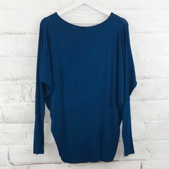 Teal Dolman Sleeve Top - Picture 3 of 3